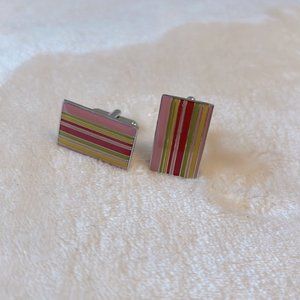 LRainbow cuff links perfect for PRIDE